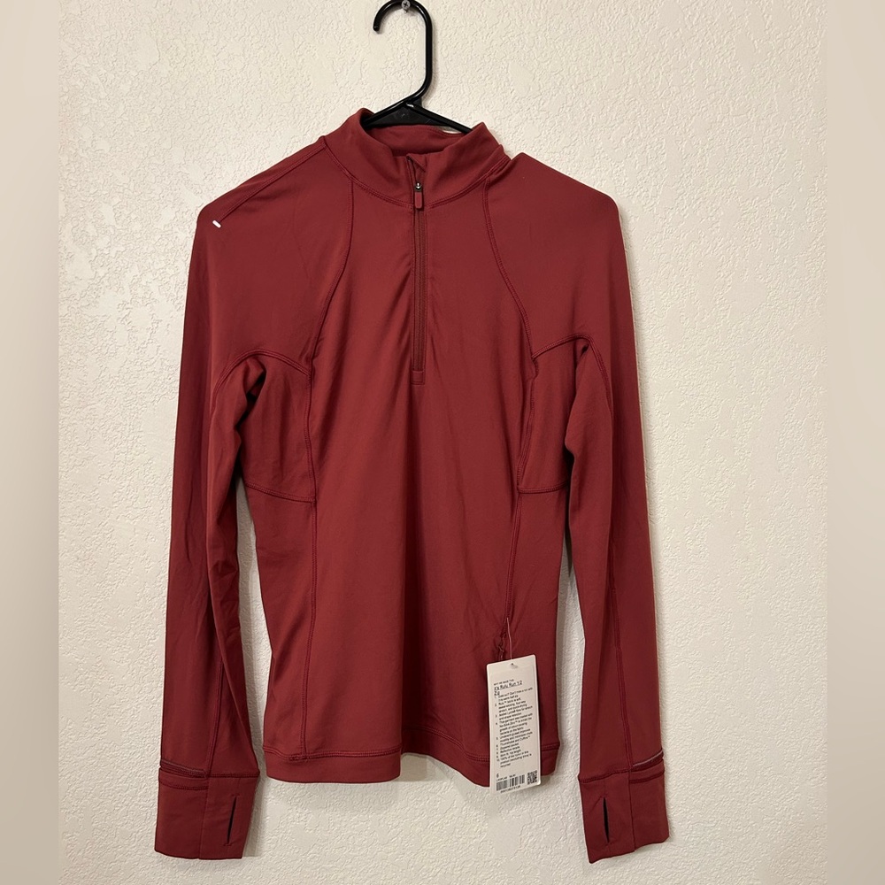 Lululemon Its Rulu Run Half Zip